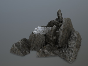 rock Modelo 3D