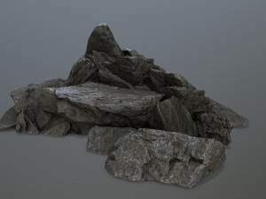 rock Modelo 3D