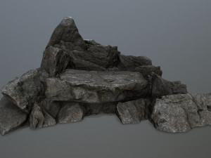 rock Modelo 3D