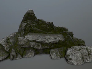Felsen 3D Modell