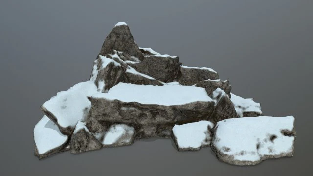 rock 3D Model .c4d .max .obj .3ds .fbx .stl .blend