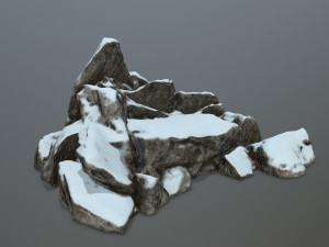 rock 3D 模型