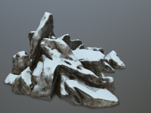rock 3D 模型