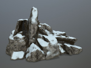 rock 3D 模型