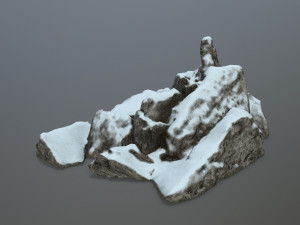 rock 3D 模型