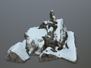 rock 3D 模型
