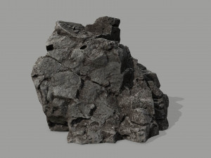 rock set 3D 模型