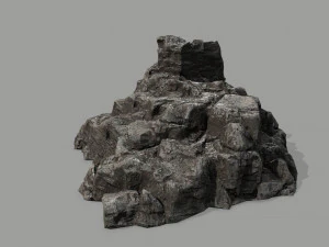 rock set 3D Model