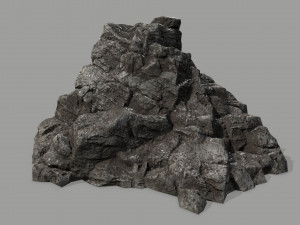 rock set 3D 模型