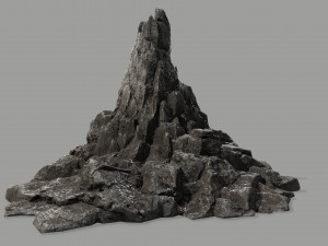 rock set 3D 模型