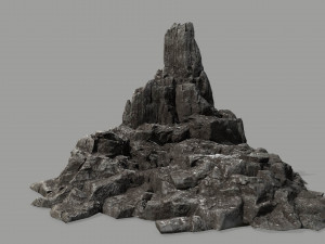 rock set 3D 模型