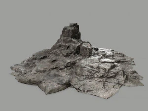 rock set 3D Model