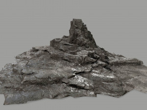 rock set 3D 模型