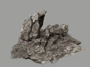rock set 3D Model