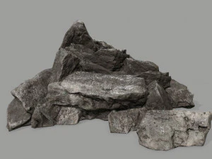 rock set 3D Model