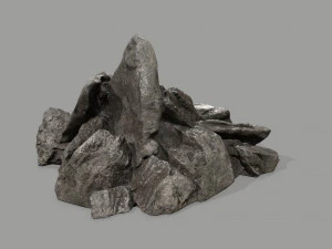 rock set 3D Model