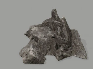 rock set 3D Model