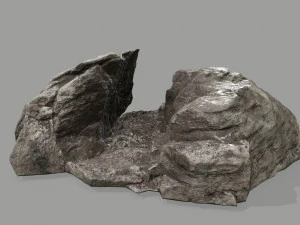 rock set 3D Model