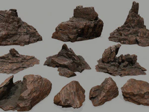 рок набір 3D Модель