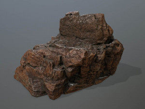 rock set 3D 모델
