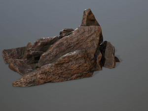 rock set 3D 모델