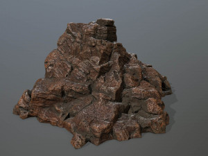 rock set 3D 모델