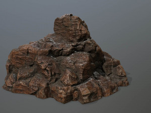 rock set 3D 모델