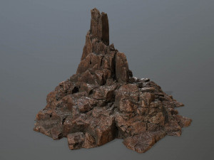 rock set 3D 모델