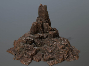 rock set 3D 모델