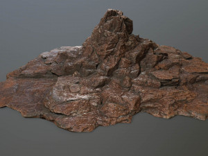 rock set 3D 모델