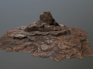 rock set 3D 모델