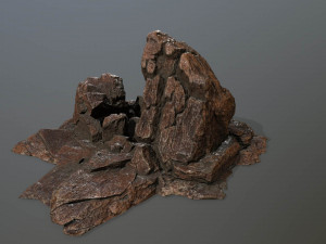 rock set 3D 모델