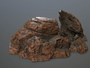 rock set 3D 모델