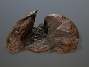 rock set 3D 모델