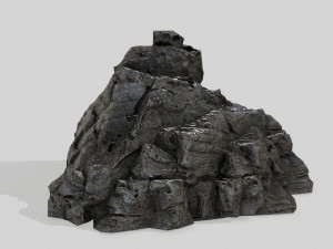 rock set 3D Модель