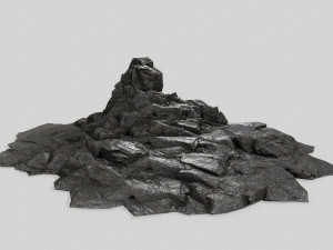 rock set 3D Модель