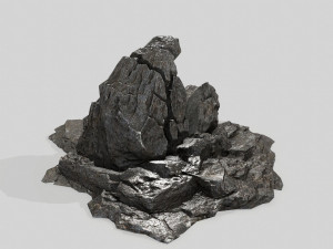 rock set 3D Модель