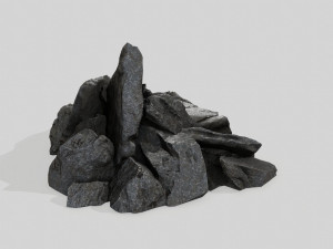 rock set 3D Модель
