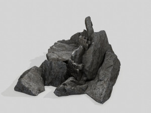 rock set 3D Модель