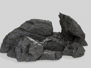 rock set 3D Модель