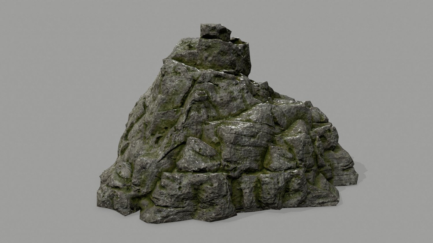 Rock set. Уральские горы 3д модель. Mountain 3d model.