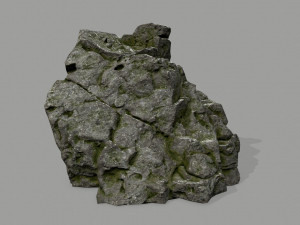 rock set Model 3D
