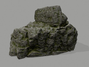rock set Model 3D