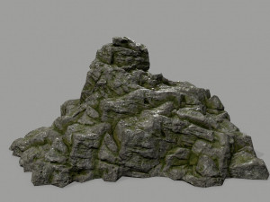 rock set Model 3D