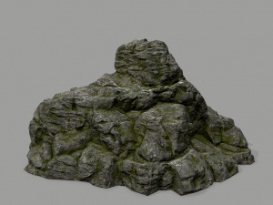 rock set Model 3D