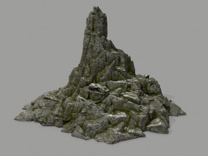rock set Model 3D