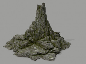 rock set Model 3D
