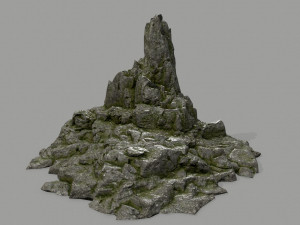 rock set Model 3D