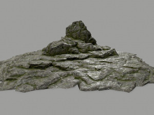 rock set Model 3D