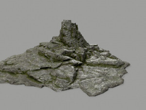 rock set Model 3D
